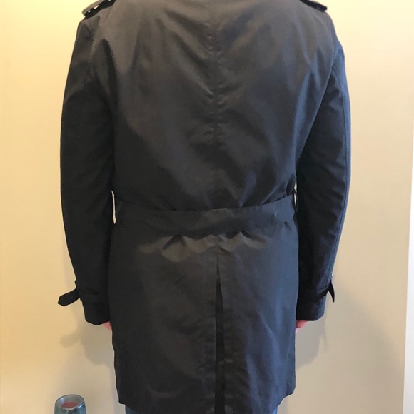 EUC AUTHENTIC MEN’S CANALI TRENCH COAT - Picture 4 of 13